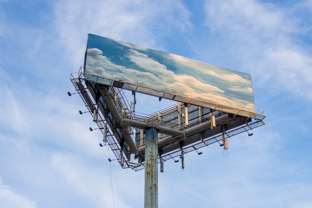 Old City's Cloud Billboard.